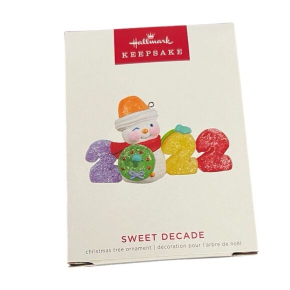 Hallmark Keepsake 2022 Sweet Decade Christmas Ornament - Picture 1 of 2